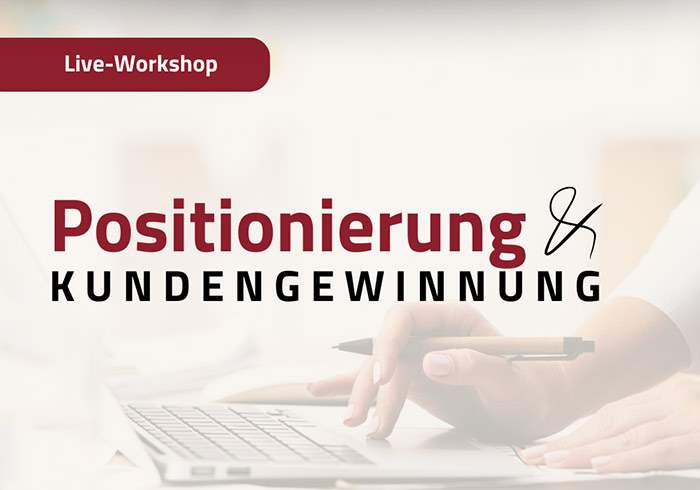 Live-Workshop Kundengewinnung
